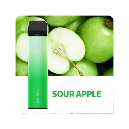 Elf Bar Sour Apple 3600 Züge 5% Nikotin – Wiederaufladbar