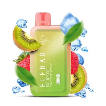 Elf Bar BC10000 Strawberry Kiwi Ice 5% Rechargeable