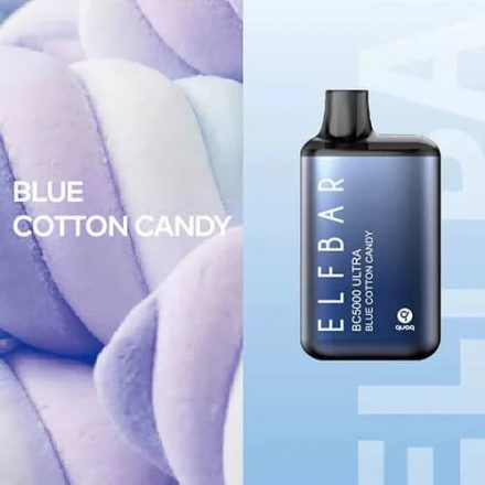 Elf Bar BC5000 Ultra Blue Cotton Candy 5000 Züge 5% Nikotin - Wiederaufladbar