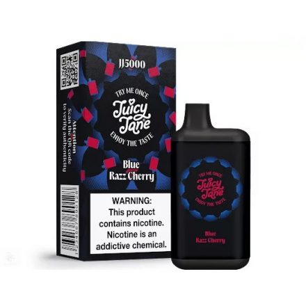 JUICY JANE JJ5000 Blue Razz Cherry 5% Nikotin Wiederaufladbar