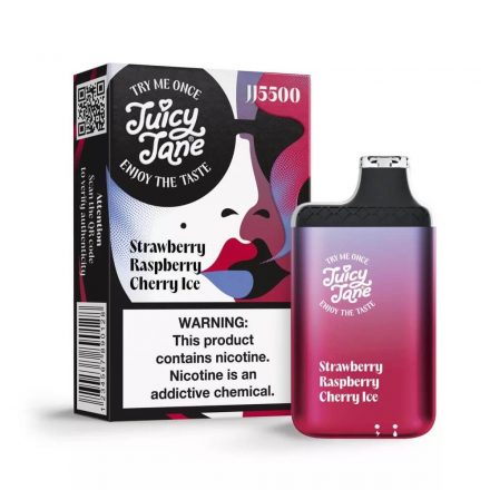 Juicy Jane JJ5500 Strawberry Raspberry Cherry Ice 5500 Zuege 5% Nicotine